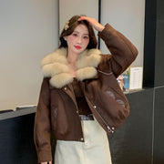 【LuvLux新作】リアルフォックスファーグースダウンブルゾン