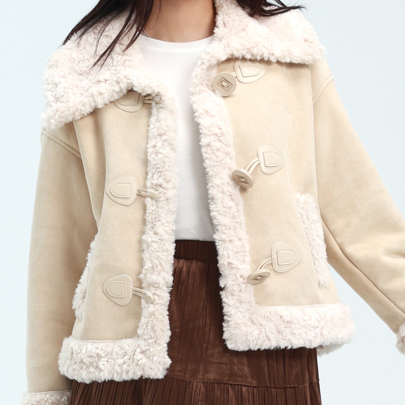 ノーブル・ムートン・ダッフルコート